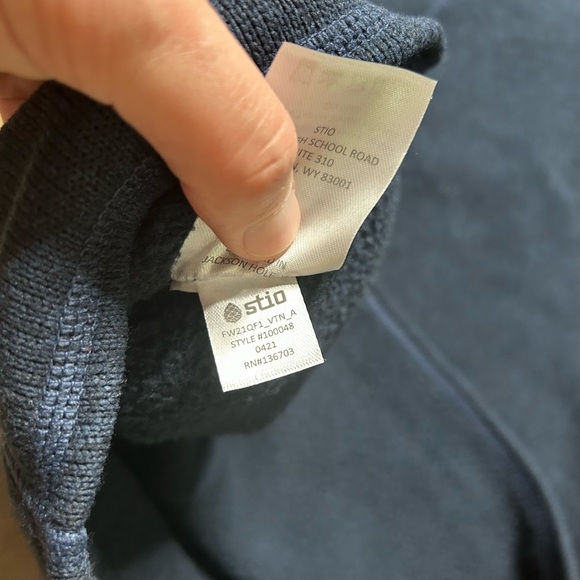 NWOT Stio Sweetwater Fleece Hoodie Sweater - Picture 10 of 12